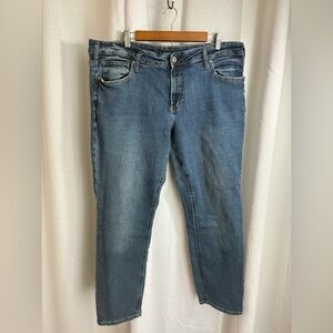 Silver‎ Jean Co Boyfriend Mid Rise Plus Size 18 0418